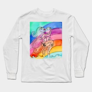 When the Wind Fell in Love with the Cloud Long Sleeve T-Shirt